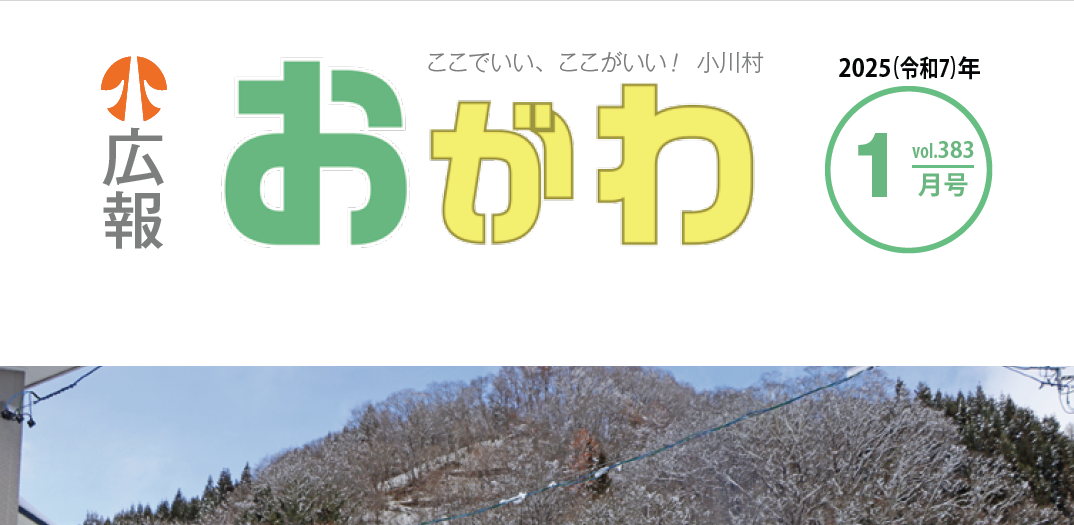 広報おがわ 1月号 2024年12月25日号 No.383